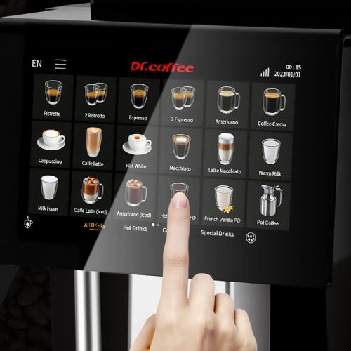 Кофемашина Dr.coffee Proxima F100 MP черная
