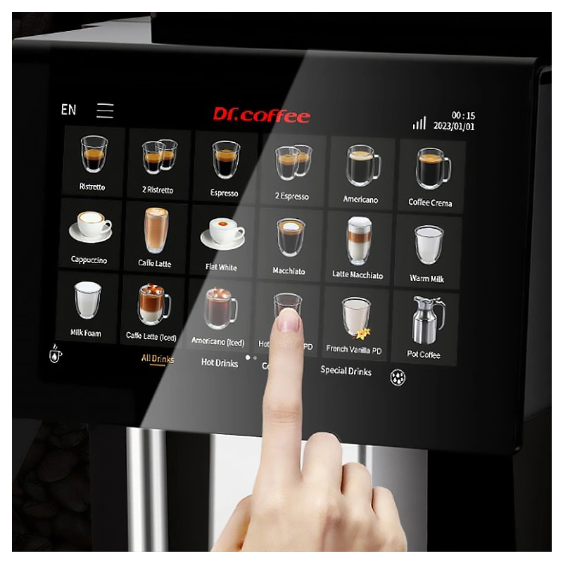 Кофемашина Dr.coffee Proxima F100 MP черная