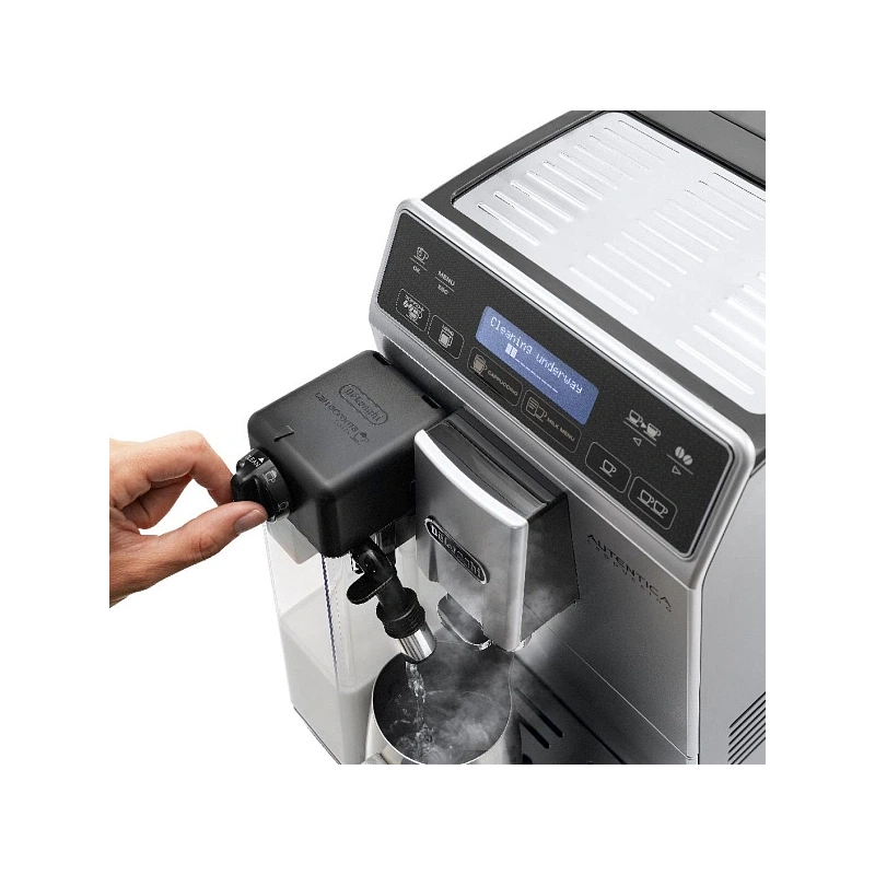 Кофемашина DeLonghi ETAM29.660.SB Графин для молока; мерная ложка; полоска для определения жёсткости воды; инструкция