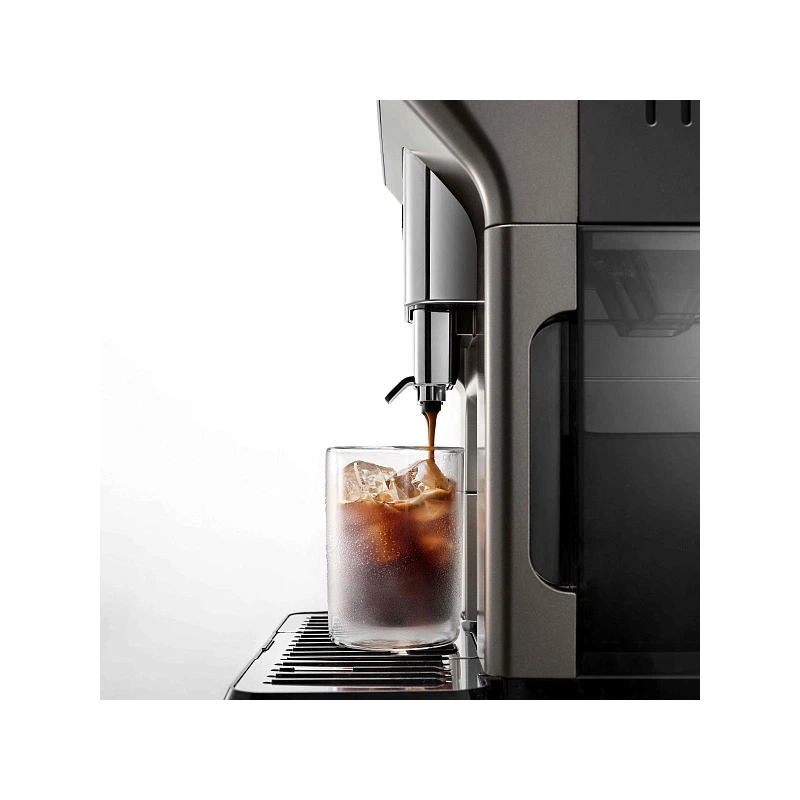 Kофемашина DeLonghi ECAM450.86.T Графин для молока; фильтр для воды; кружка To Go; мерная ложка; силиконовая форма для льда; инструкция