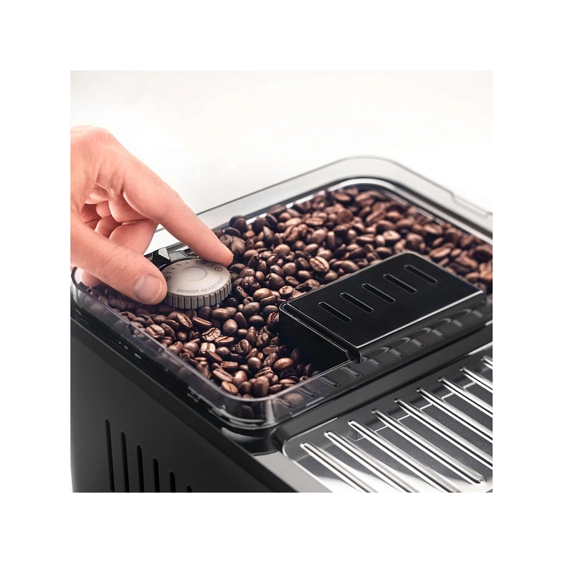 Кофемашина DeLonghi ECAM450.55.G EX:4 Графин для молока; фильтр для воды; кружка To Go; мерная ложка; силиконовая форма для льда; инструкция