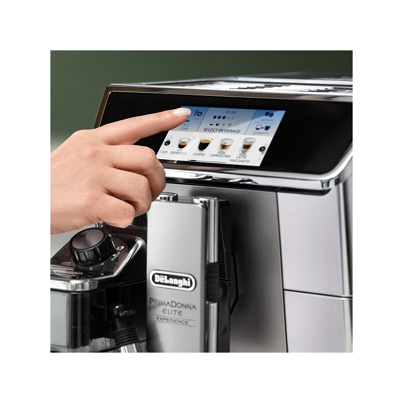 Кофемашина DeLonghi ECAM650.85.MS Графин для молока (2 шт.); узел подачи горячей воды/пара; мерная ложка; форма для льда (2шт.); полоска-индикатор жёсткости воды; фильтр; инструкция