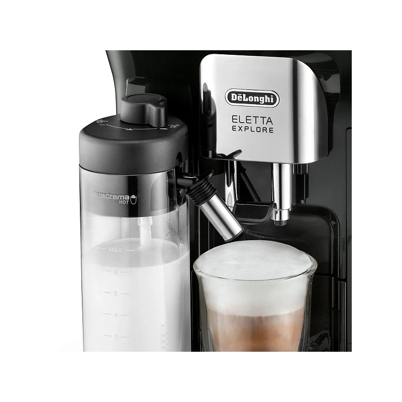 Кофемашина DeLonghi ECAM450.65.G Графин для молока; фильтр для воды; мерная ложка; силиконовая форма для льда; инструкция