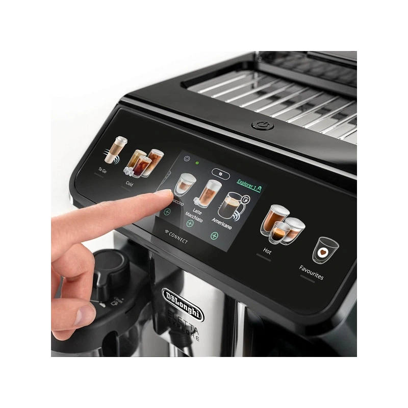Кофемашина DeLonghi ECAM450.65.G Графин для молока; фильтр для воды; мерная ложка; силиконовая форма для льда; инструкция