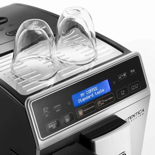 Кофемашина DeLonghi ETAM29.660.SB Графин для молока; мерная ложка; полоска для определения жёсткости воды; инструкция