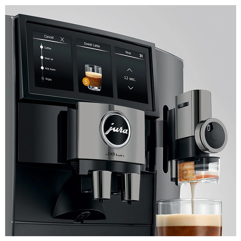 Кофемашина Jura J10 Twin Diamond Onyx (15706)