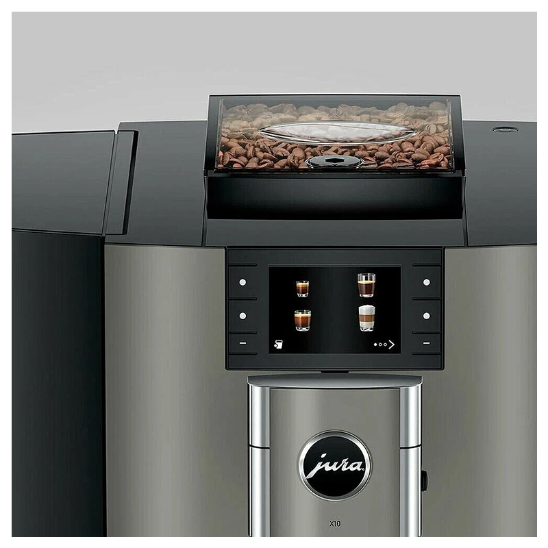 Кофемашина JURA X10 Dark Inox
