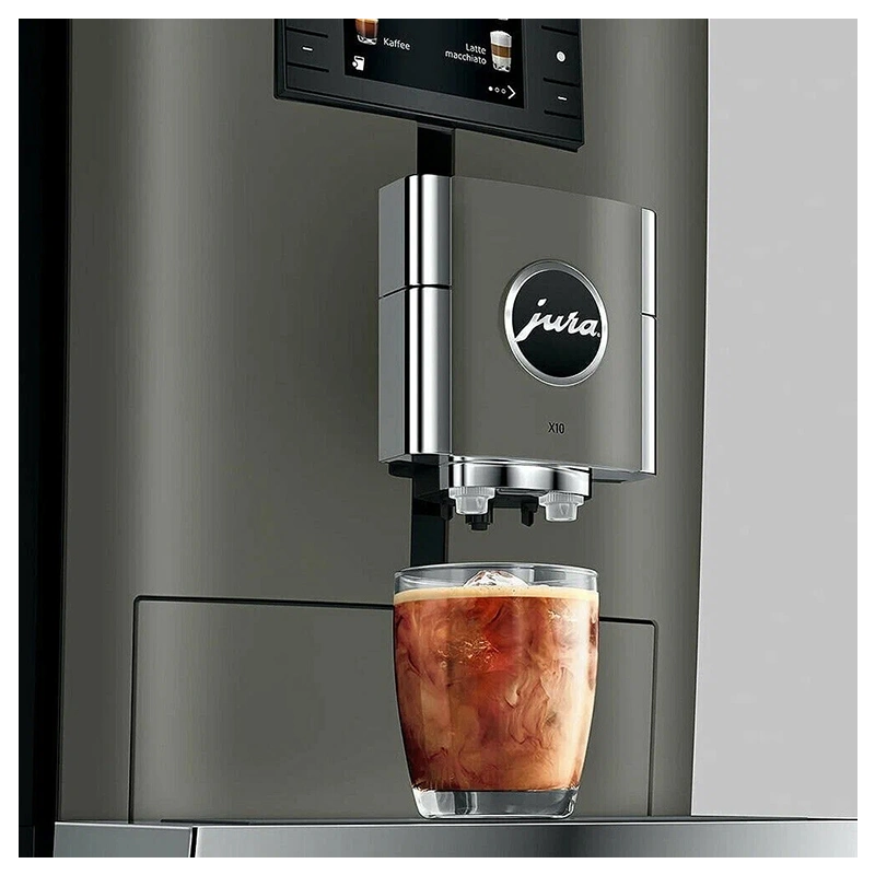 Кофемашина JURA X10 Dark Inox