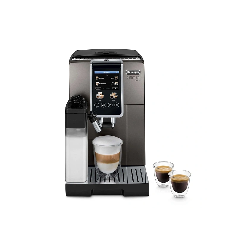 Кофемашина DeLonghi ECAM380.95.TB Графин для молока (latte crema hot; latte crema cool); фильтр для воды; мерная ложка; силиконовая форма для льда; инструкция