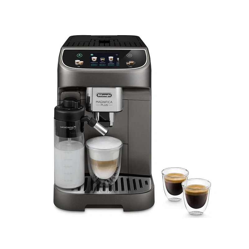 Кофемашина DeLonghi ECAM320.70.TB Графин для молока; узел подачи горячей воды; инструкция