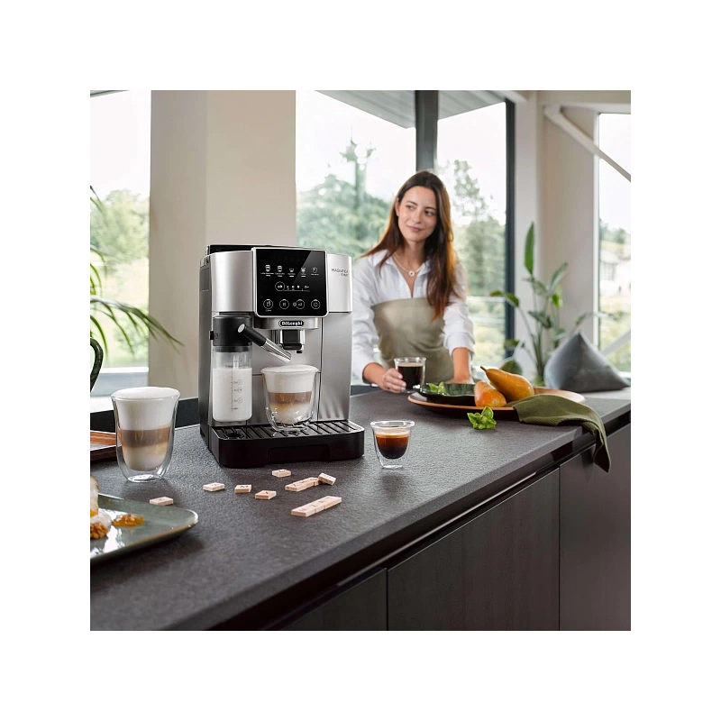 Кофемашина DeLonghi ECAM220.80.SB Кофемашина; мерная ложка; полоска-индикатор жесткости воды