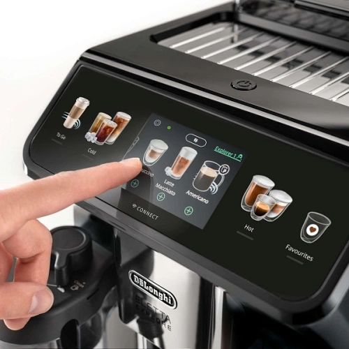 Кофемашина DeLonghi ECAM450.55.G EX:4 Графин для молока; фильтр для воды; кружка To Go; мерная ложка; силиконовая форма для льда; инструкция