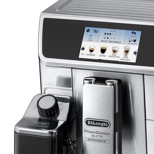 Кофемашина DeLonghi ECAM650.85.MS Графин для молока (2 шт.); узел подачи горячей воды/пара; мерная ложка; форма для льда (2шт.); полоска-индикатор жёсткости воды; фильтр; инструкция