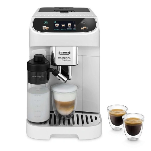 Кофемашина DeLonghi ECAM320.60.W Графин для молока; узел подачи горячей воды; инструкция