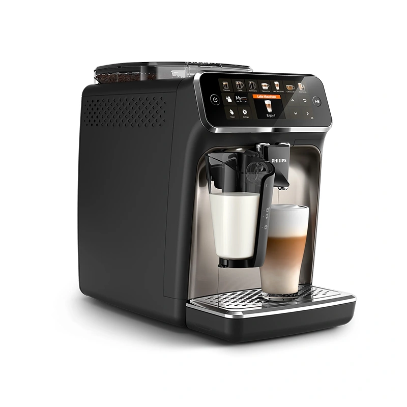 Кофемашина Philips EP5547/90 Series 5500 LatteGo документация, капучинатор, мерная ложка, тест-полоска для определения жесткости воды, фильтр AquaClean