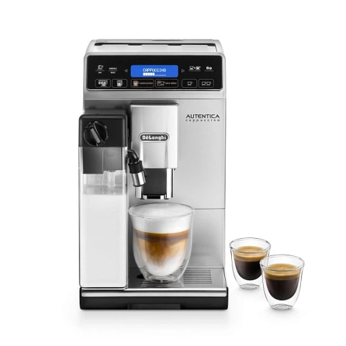 Кофемашина DeLonghi ETAM29.660.SB Графин для молока; мерная ложка; полоска для определения жёсткости воды; инструкция